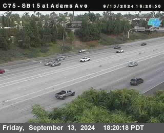 SB 15 at Adams Ave (On Ramp)