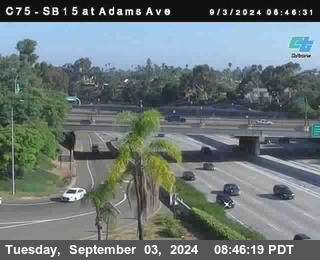 SB 15 at Adams Ave (On Ramp)