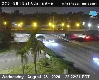 SB 15 at Adams Ave (On Ramp)