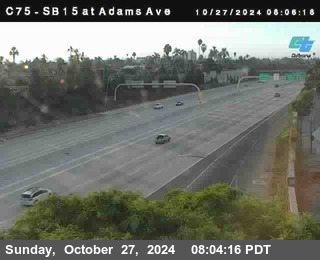 SB 15 at Adams Ave (On Ramp)