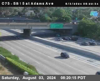 SB 15 at Adams Ave (On Ramp)