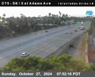 SB 15 at Adams Ave (On Ramp)