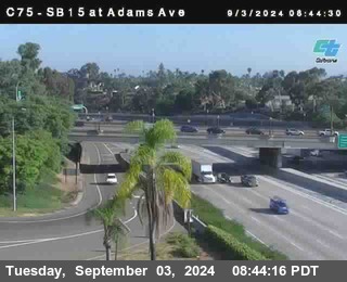 SB 15 at Adams Ave (On Ramp)