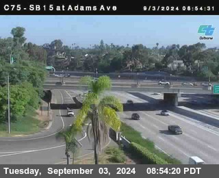 SB 15 at Adams Ave (On Ramp)