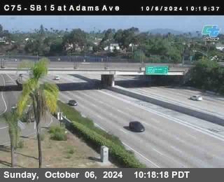 SB 15 at Adams Ave (On Ramp)