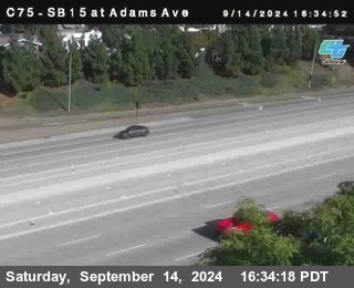 SB 15 at Adams Ave (On Ramp)