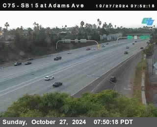 SB 15 at Adams Ave (On Ramp)