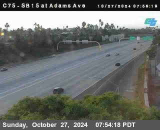 SB 15 at Adams Ave (On Ramp)