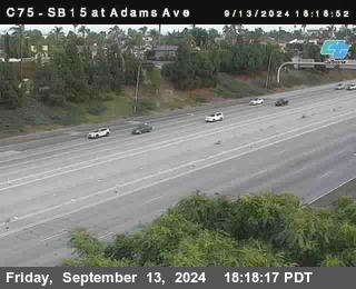 SB 15 at Adams Ave (On Ramp)