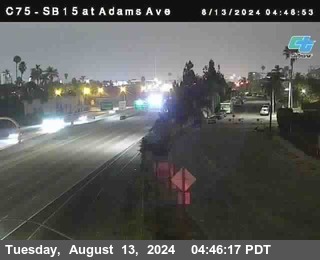 SB 15 at Adams Ave (On Ramp)