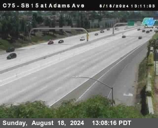 SB 15 at Adams Ave (On Ramp)