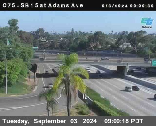 SB 15 at Adams Ave (On Ramp)