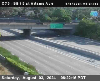 SB 15 at Adams Ave (On Ramp)