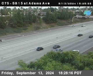 SB 15 at Adams Ave (On Ramp)