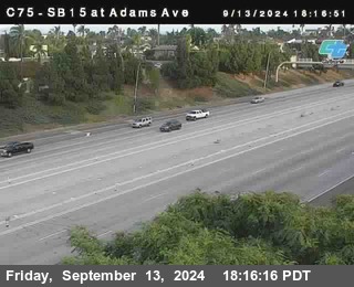 SB 15 at Adams Ave (On Ramp)