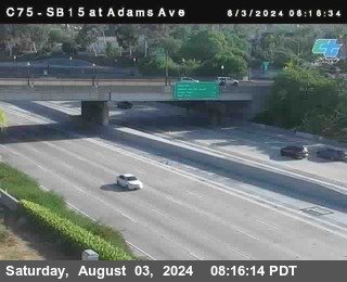 SB 15 at Adams Ave (On Ramp)