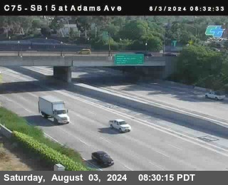 SB 15 at Adams Ave (On Ramp)