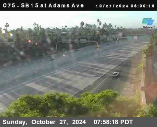 SB 15 at Adams Ave (On Ramp)