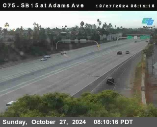 SB 15 at Adams Ave (On Ramp)