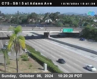 SB 15 at Adams Ave (On Ramp)