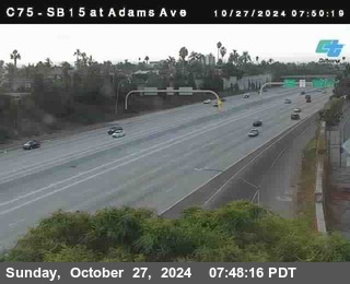 SB 15 at Adams Ave (On Ramp)