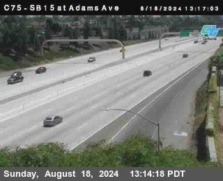 SB 15 at Adams Ave (On Ramp)