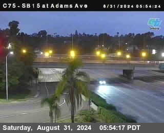 SB 15 at Adams Ave (On Ramp)