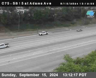 SB 15 at Adams Ave (On Ramp)