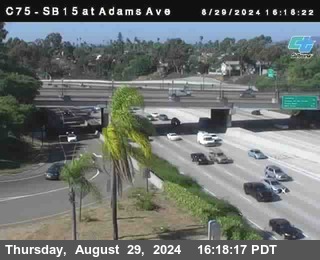 SB 15 at Adams Ave (On Ramp)