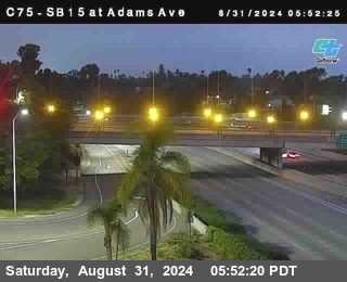 SB 15 at Adams Ave (On Ramp)