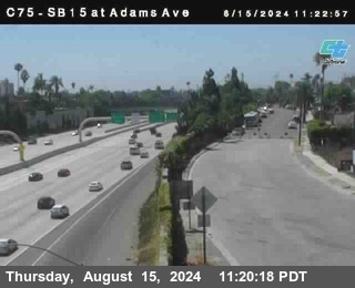 SB 15 at Adams Ave (On Ramp)