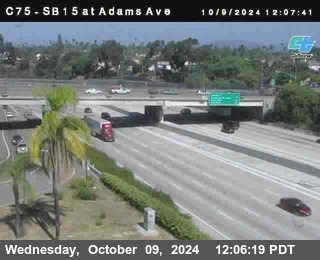 SB 15 at Adams Ave (On Ramp)