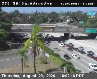 SB 15 at Adams Ave (On Ramp)