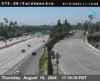 SB 15 at Adams Ave (On Ramp)