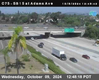 SB 15 at Adams Ave (On Ramp)