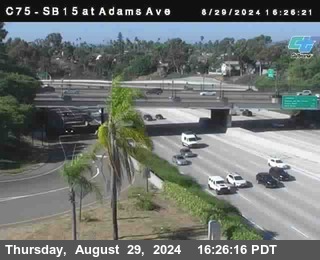 SB 15 at Adams Ave (On Ramp)