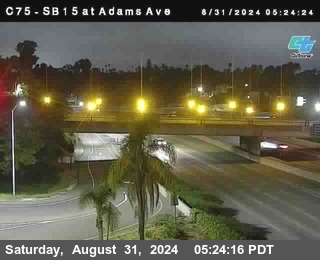 SB 15 at Adams Ave (On Ramp)