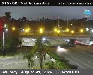 SB 15 at Adams Ave (On Ramp)