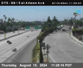 SB 15 at Adams Ave (On Ramp)