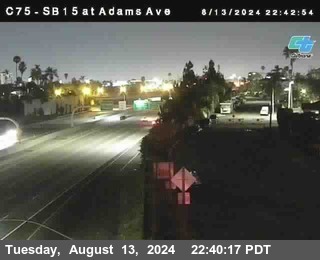 SB 15 at Adams Ave (On Ramp)