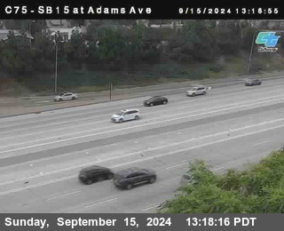 SB 15 at Adams Ave (On Ramp)