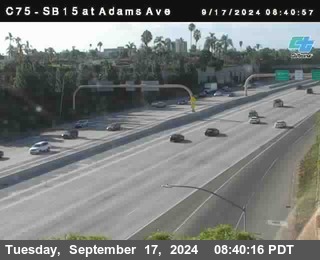 SB 15 at Adams Ave (On Ramp)