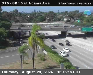 SB 15 at Adams Ave (On Ramp)