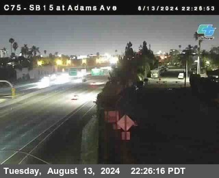 SB 15 at Adams Ave (On Ramp)