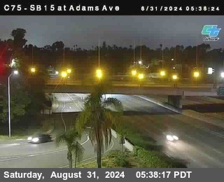 SB 15 at Adams Ave (On Ramp)