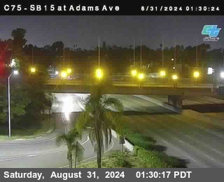 SB 15 at Adams Ave (On Ramp)