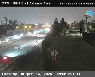 SB 15 at Adams Ave (On Ramp)