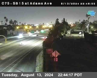 SB 15 at Adams Ave (On Ramp)