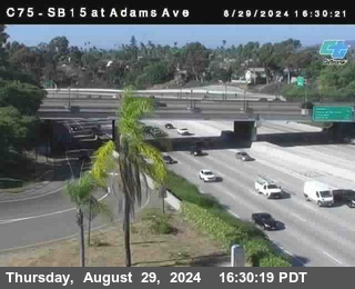 SB 15 at Adams Ave (On Ramp)