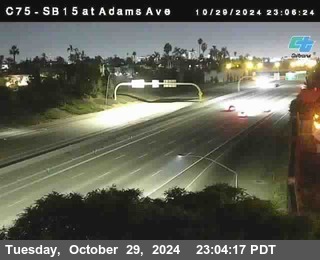 SB 15 at Adams Ave (On Ramp)